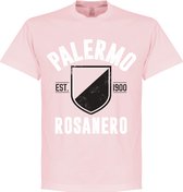 Palermo Established T-Shirt - Roze - L