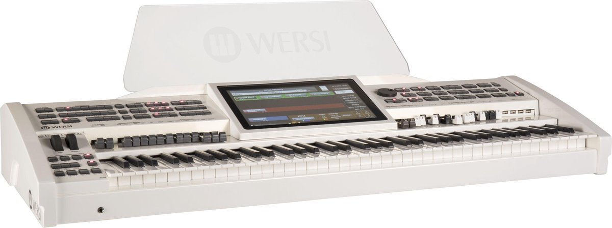 Wersi SONIC Keyboard OAX1 High Gloss White - Keyboard