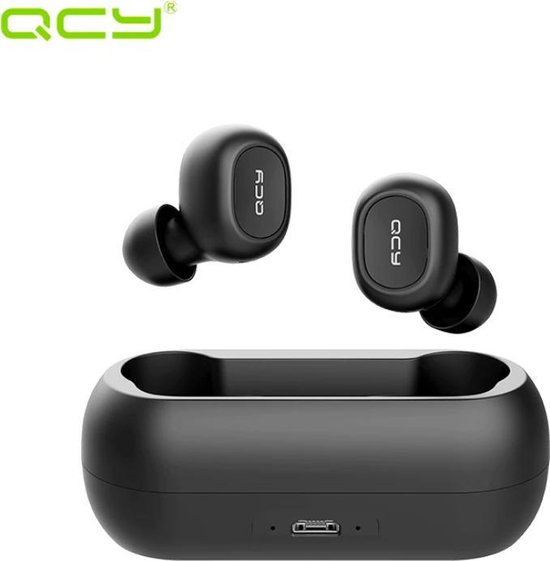 QCY T1C QS1 - TWS True Wireless Stereo - Draadloze Oordopjes - BT  Oortelefoon -... | bol.com