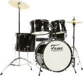 Fame JBJ1049A-K "Elias" Junior 5-Piece Drum Kit (Black) - Drum set
