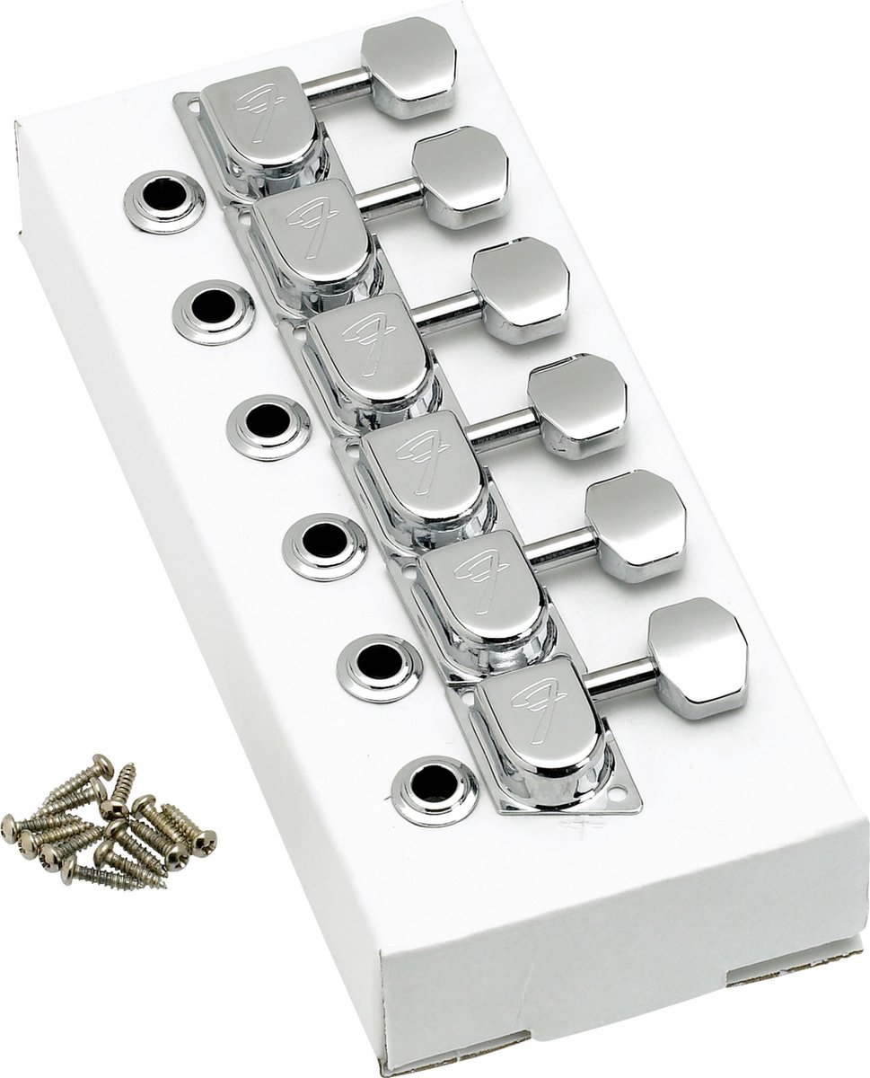 Fender mechanieken 70's "F" Type chrome - Stemmechaniek voor gitaar