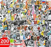 Stickers 200 stuks | Vinyl Stickerbomb | Auto laptopstickers | ST04