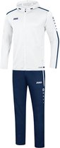 Jako - Hooded Leisure Suit Striker 2.0 Junior - Kinderen - maat 128