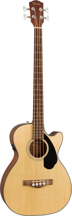Uitrusting Smederij ongezond Fender CB-60SCE Bass, Natural - Elektro-akoestische basgitaar - Naturel |  bol.com