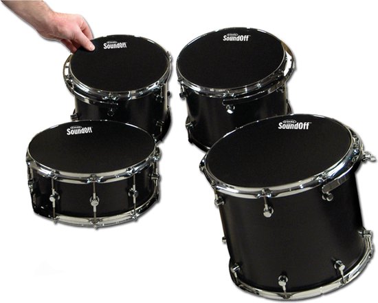 Kit Sordine Per Batteria Evans SoundOff - Riduzione Rumore 95% | Per Tom E Rullante Standard - Foto 9
