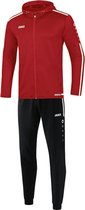 Jako - Hooded Tracksuit Striker 2.0 Junior - Trainingspak polyester met kap Striker 2.0 - 128 - Rood