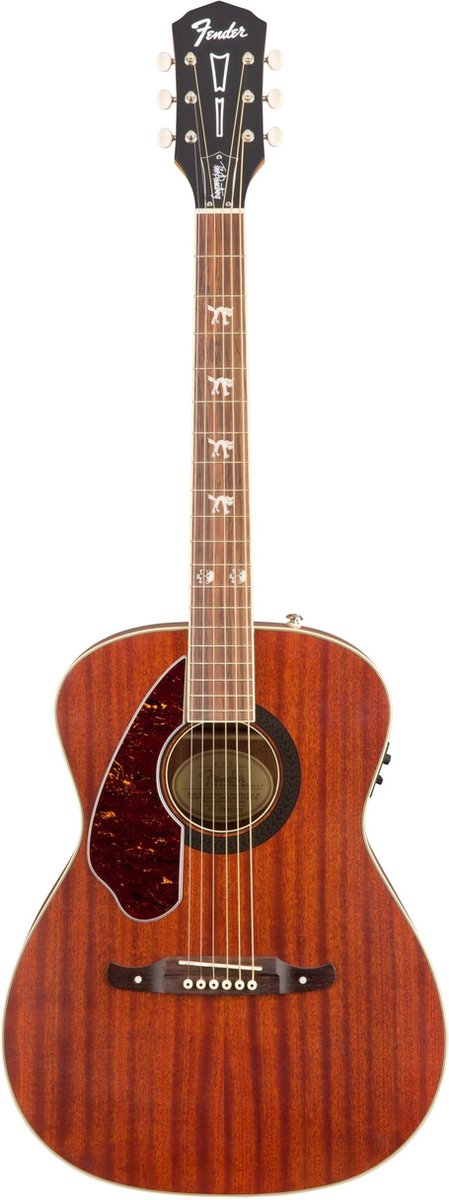 Fender Tim Armstrong Hellcat linkshandige elektrisch-akoestische westerngitaar, naturel