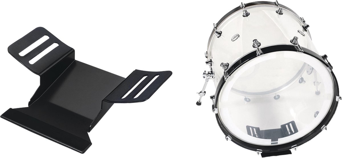 Bass Plate Bass Pedal Docking Plate for 22" - Houder voor drums