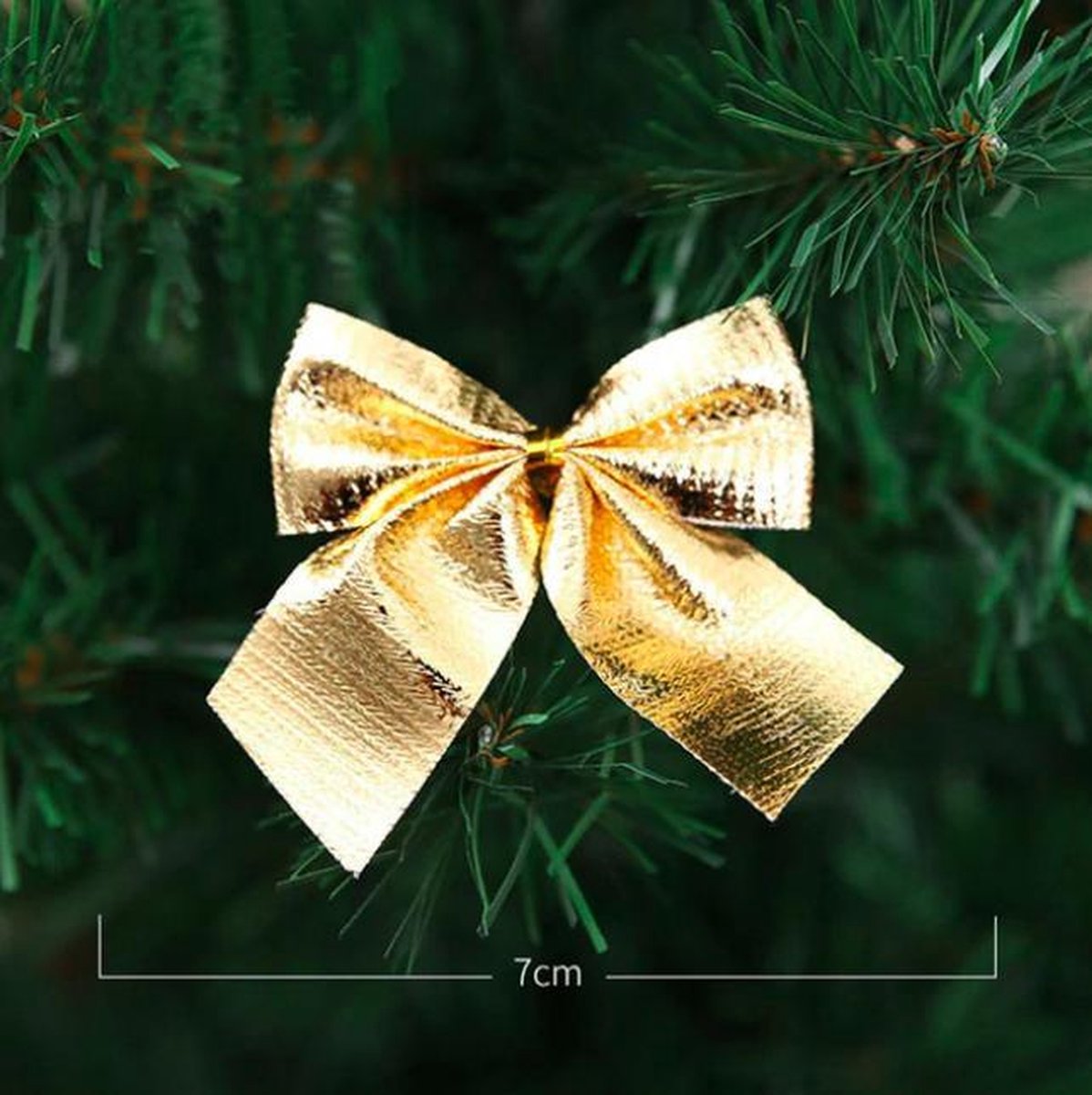 ProductGoods - 12x luxe gouden kerst strikken | bol.com