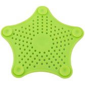 Silicone Afvoerstop - Afvoerplug - Anti Haar Verstopping - Groen