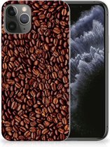 Geschikt voor iPhone 11 Pro Siliconen Case Koffiebonen
