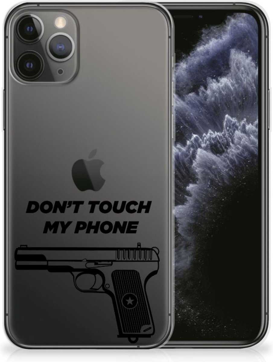 Apple iPhone 11 Pro Silicone-hoesje Pistol DTMP