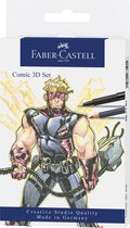 Faber-Castell - Comic Illustration 3D Set, 11 pieces (267191)