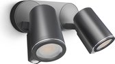 Steinel DUO LED-Spot - Wandlamp met Bewegingssensor - Bluetooth - Antraciet