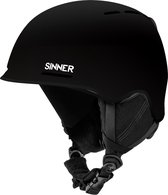 Sinner Fortune Unisex Skihelm - Zwart - Maat XL