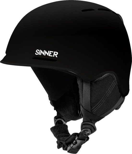 Sinner Fortune Unisex Skihelm - Zwart - Maat XL/62 cm | bol.com