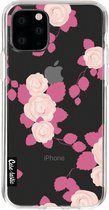 Casetastic Apple iPhone 11 Pro Hoesje - Softcover Hoesje met Design - Pink Roses Print