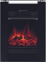 EL Fuego elektrische open haard Tessin - Zwart - 1500 W