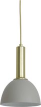 Light & living Light&Living Hanglamp Boste S Lichtgrijs met Goud 13 x Ø20