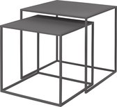 Blomus - FERA bijzettafel Steel Grey (set/2)