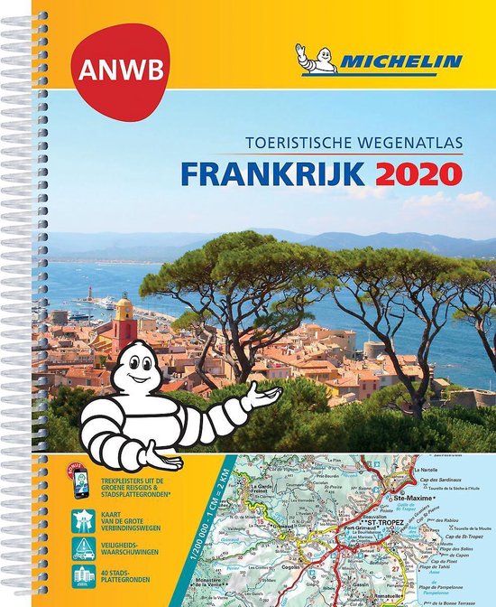 ATLAS MICHELIN ANWB FRANKRIJK 2020 | 9782067242258 | Boeken | bol.com