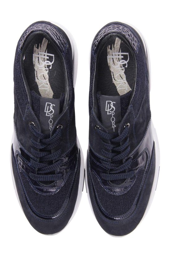 DL Sport 4883 dames sneakers blauw / Molenkamp Schoenenmode