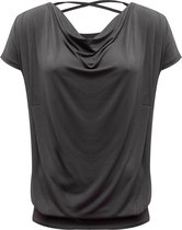 Yoga shirt vloeiende batwing "ala" - stonehenge L Loungewear shirt YOGISTAR