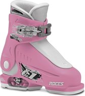 Roces Skischoenen Idea Up Junior Roze/wit Maat 25-29