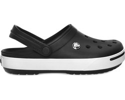 Crocs Crocband II Clogs Slippers - Maat 43/44 - Unisex - zwart/wit | bol.com