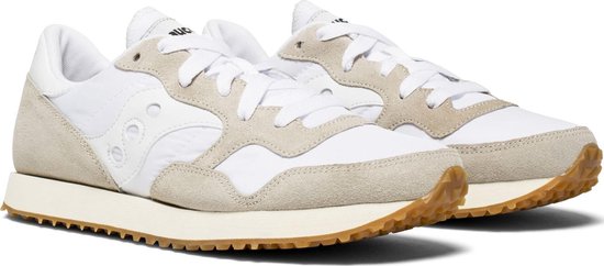 Saucony DXN Trainer Vintage Sneaker Dames Sneakers - Maat 43 - Vrouwen -  grijs/wit | Bestel nu!