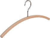De Kledinghanger Gigant - 8 x Garderobehanger Object 1 beukenhout naturel gelakt, 45 cm