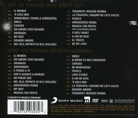 10 Years The Best Of Il Volo Muziek Bol