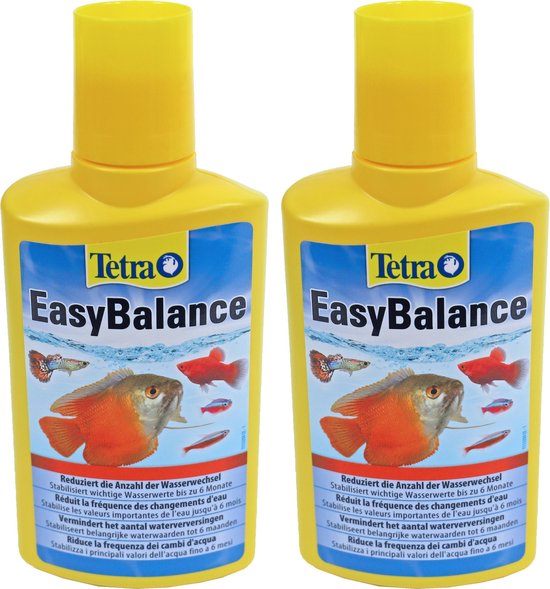 Tetra - Nettoyage de l'eau d'aquarium - Nouvelle formule Easy Balance - 250 ml - 2 pièces