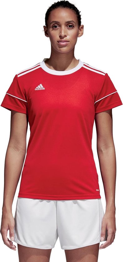 adidas Squadra 17 Jersey Dames - Rood / Wit - maat L | bol.com
