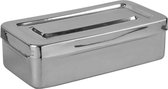 Instrumentendoos /- box voor instrumenten uit roestvrij staal (inox)
