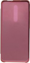 Shop4 - Xiaomi Mi 9T Hoesje - Clear View Case Rosé Goud