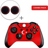Turkije Combo Pack - Xbox One Controller Skins Stickers + Thumb Grips