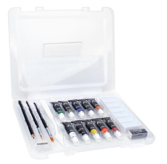 Nassau Acryl Art Verfset 17-delig