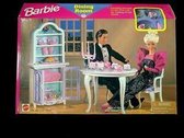 Barbie vintage eetkamer -Barbie All Around Home Eetkamer Diorama Speelset