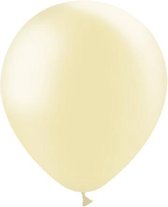 Ivoorkleur Ballonnen Metallic 30cm 10st