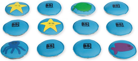 BS Toys Duik Memory Spel - Zwembad Spel vanaf 8 Jaar - 2 tot 4 Spelers - Water Speelgoed Kinderen - Duikspeelgoed - Zwembad speelgoed kinderen - Zwembadspeelgoed - Duik speelgoed - Water speelgoed - Duikspeelgoed zwembad - Memory spelletjes