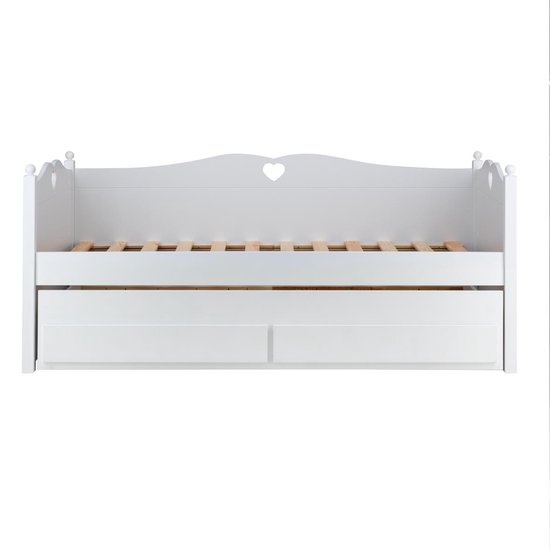 Lilli Furniture - bedbank met uitschuifbaar 2 lades - inclusief 2... bol.com