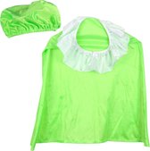 pieten kleding muts en cape groen