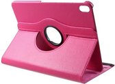 GadgetBay Lederen Litchi Grain hoes draaibaar standaard iPad Pro 11-inch 2018 - Roze