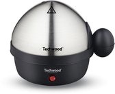 Techwood - Multifunctionele eierkoker - elektrisch - koken - stomen - pocheren