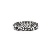 SILK Jewellery - Zilveren Ring - Roots - 242.19 - Maat 19,0