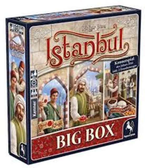 Afbeelding van het spel Pegasus Spiele ISTANBUL BIG BOX bordspel Volwassenen en kinderen