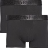 Calvin Klein - Heren - 2-Pack Trunk Boxershorts - Zwart - S
