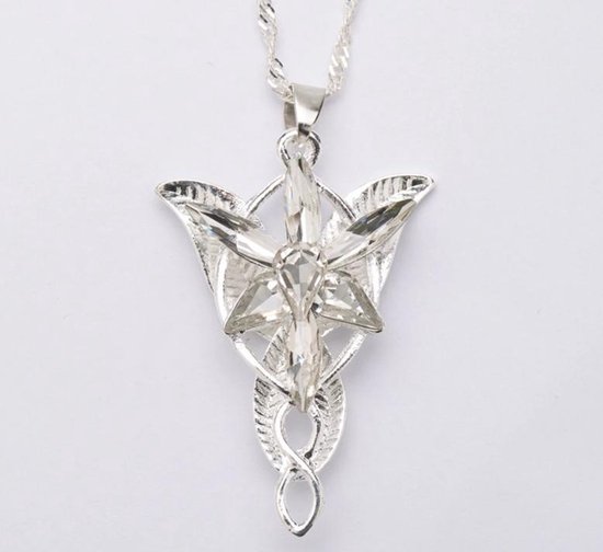 Adelaide Realistisch Moderator Lord of the Rings - Arwens Evenstar ketting inclusief hanger | bol.com
