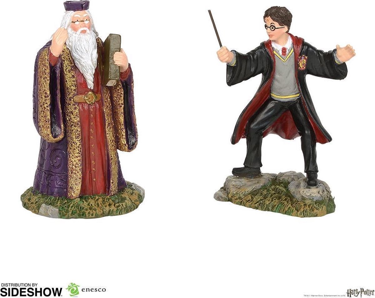 Harry Potter Beeldjes - Harry en Perkamentus